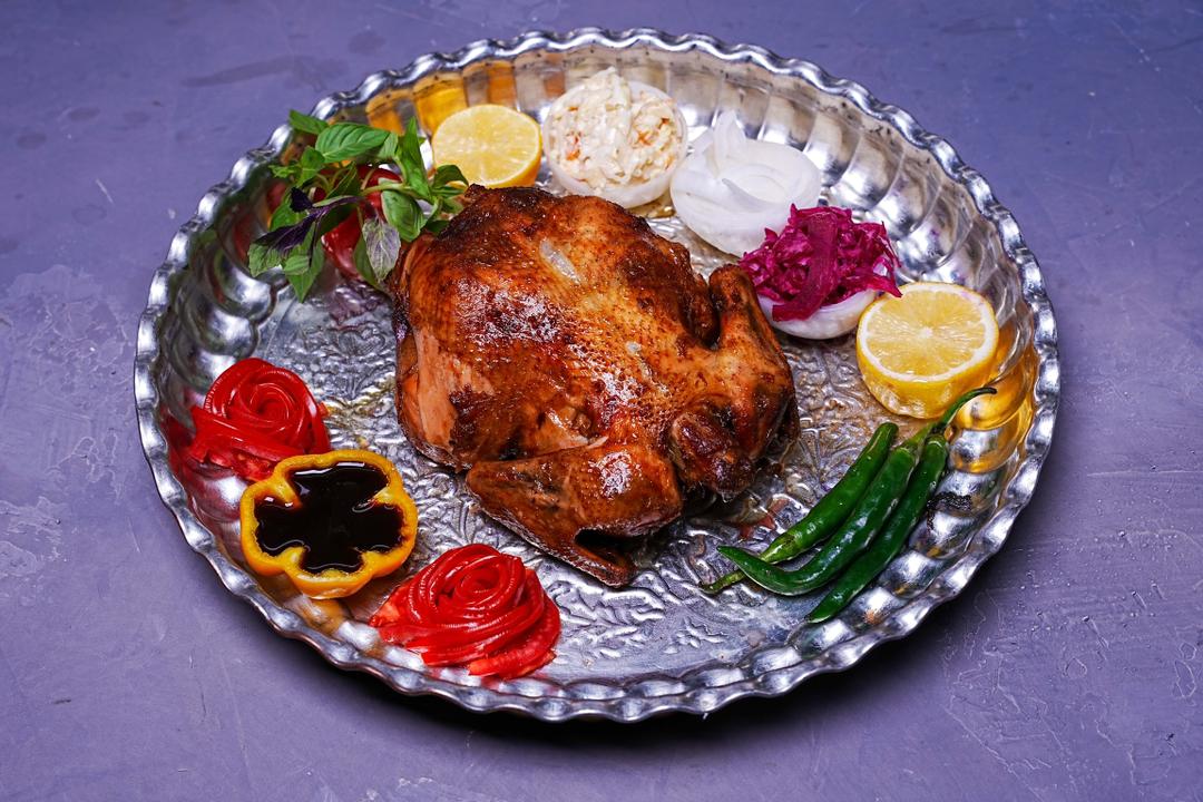 جوجه سرخ شده کامل